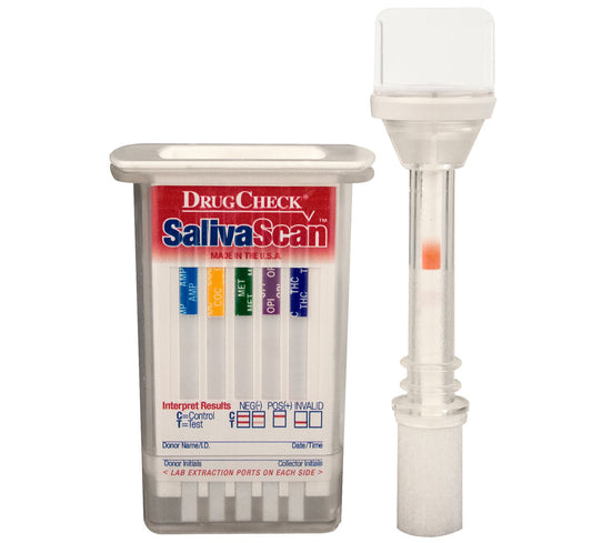 DrugCheck SalivaScan 6 Oral Fluid Drug Test